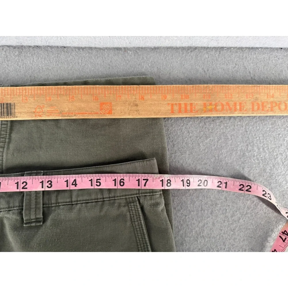 Columbia ROC Canvas Pants 35x30 Green Utility Outdoor Hiking Gorpcore READ‎